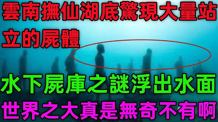 ！湖底惊现大量站立古尸！ 云南抚仙湖底惊现大量站立的尸体！“水下尸库”之谜浮出水面 - 天天要闻