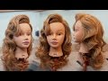 Retro Glam Waves Tutorial / Hair How to / How to do Hollywood Waves