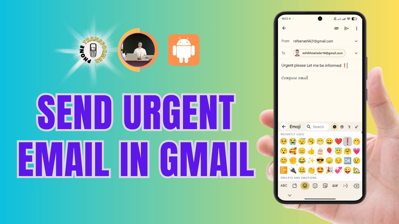 How To Send Urgent Email In Gmail Boost Your Email Efficiency YouTube