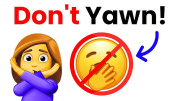 Try not to yawn while watching this video 🥱