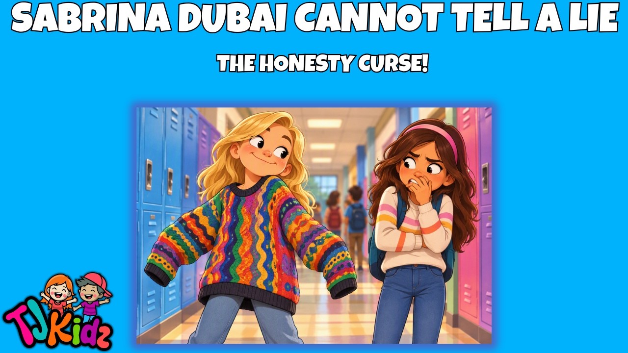 Sabrina Dubai Cannot Tell a Lie - Rhyming Story for Kids About Honesty