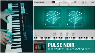 AAS Pulse Noir Showcase—Adam Pietruszko sound pack for Chromaphone 3 and AAS Player Video