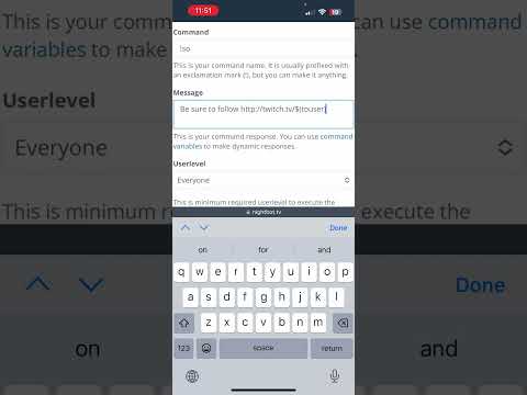 How to make a shoutout command with nightbot go follow my twitch icg_coconut