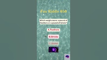 Fun riddle 50 #quiz #riddlejourney #science #universe #physics #space