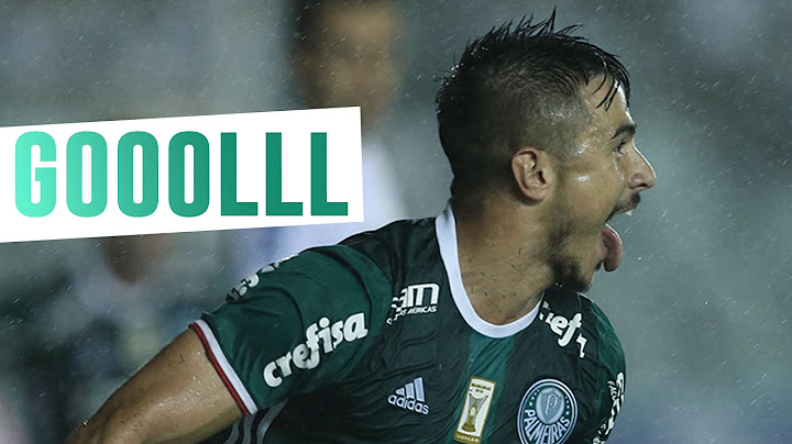 Gols - Santos 1 x 2 Palmeiras - Paulistão 2017