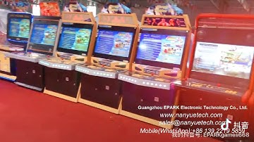EPARK fighting video game series,China coin opeated arcade game machine supplier 展厅格斗机