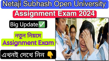 nsou ug assignment exam 2024 | nsou assignment submission process | nsou online assignment process