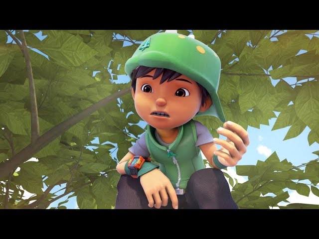 BoBoiBoy Daun appearance class=