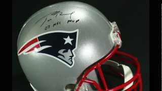 Auction: Tom Brady Signed Patriots Full-Size Helmet Inscribed "07 NFL MVP" (Steiner)