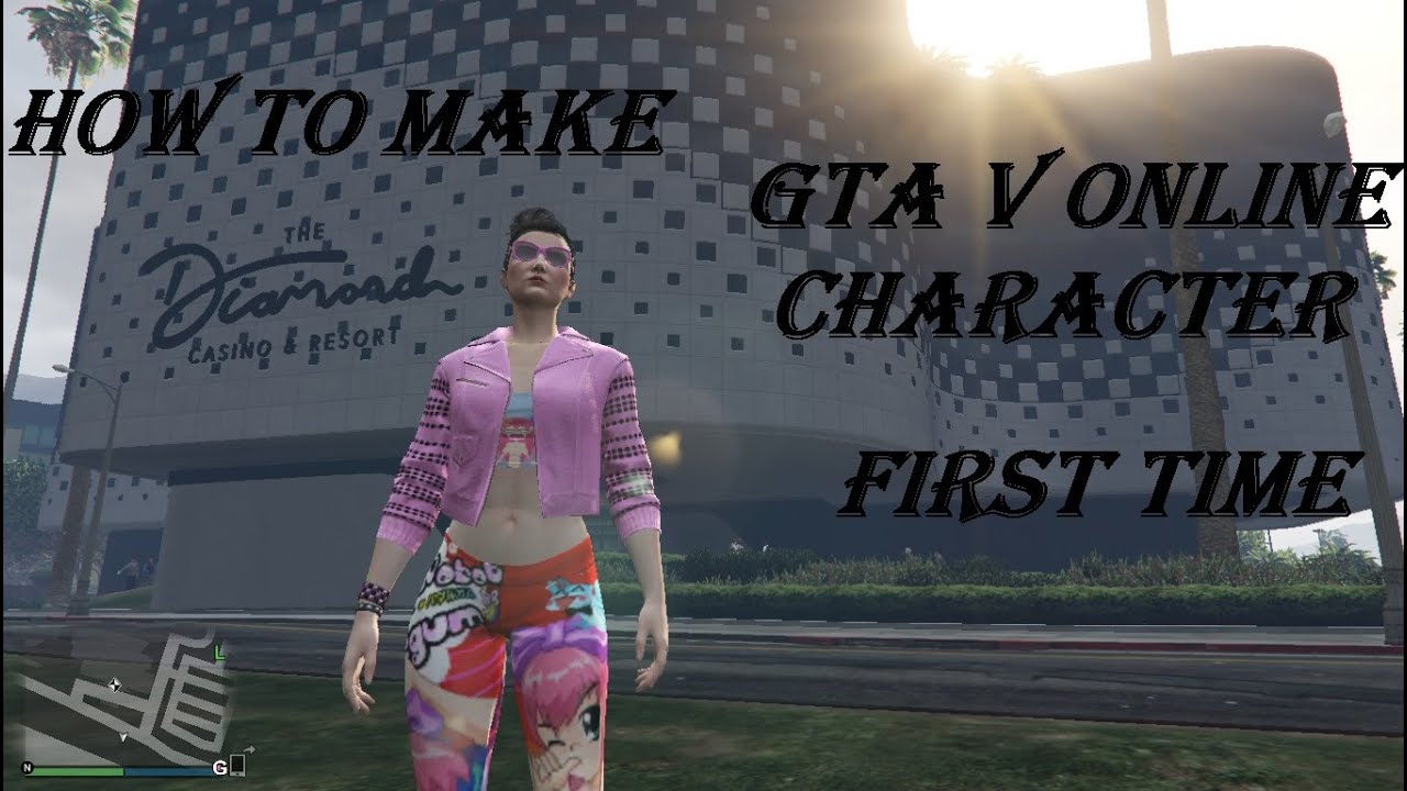 How To Make Gta Online Character First time. YouTube
