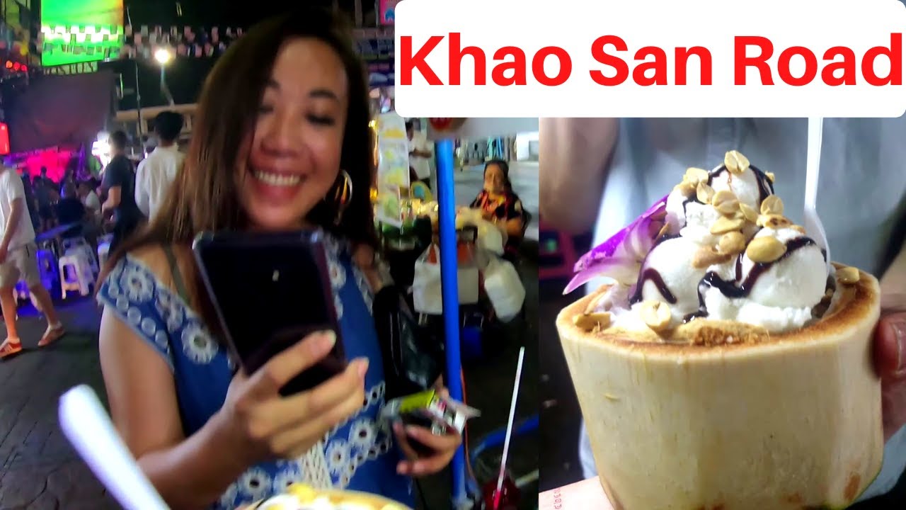 Going out on KHAO SAN ROAD Bangkok - vlog 33