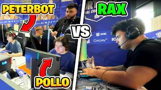 FACCIO SFIDARE RAX CON PETERBOT E POLLO NELLA PRACTICE ROOM DELLA COPPA DEL MONDO... DEVASTATI!