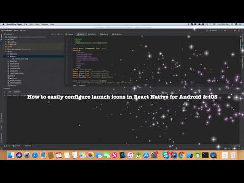 React Native: How to easily configure launch Icons for  Android & iOS