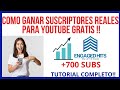 📊 como ganar +700 suscriptores reales Youtube GRATIS! - extension - Engaged hits/ MIRALO AQUI! ✅