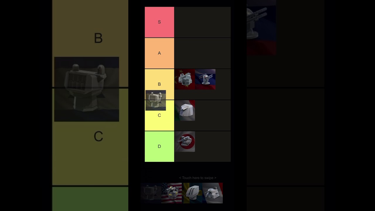 Modern Warships Autocannons Ranking 
