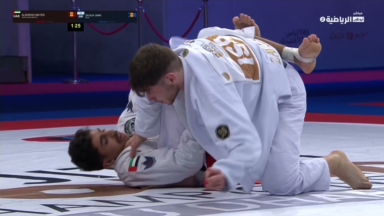 مايد الشحي يحقق الميدالية البرونزية وزن 56 كجم في بطولة العالم للجوجيتسو