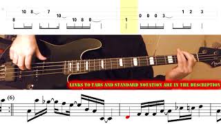 Gladys Knight - Feelin' Alright (Bass Line w/tabs and standard notation)
