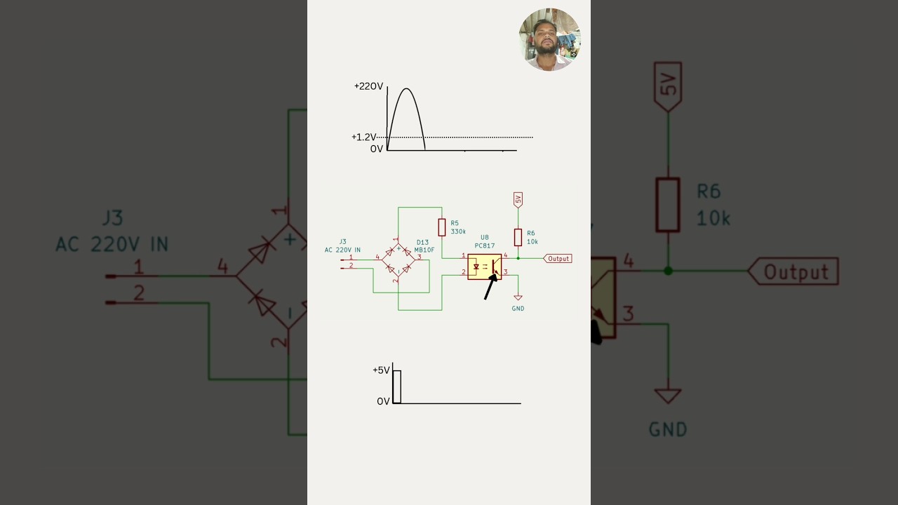 How Optocoupler Based Zero Crossing Detector Circuit Works Part #1