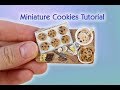 Miniature Polymer Clay Cookie Tutorial  // Miniature Food