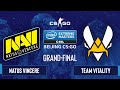 CS:GO - Natus Vincere vs. Team Vitality [Nuke] Map 1 - IEM Beijing 2020 Online - Grand-Final - EU