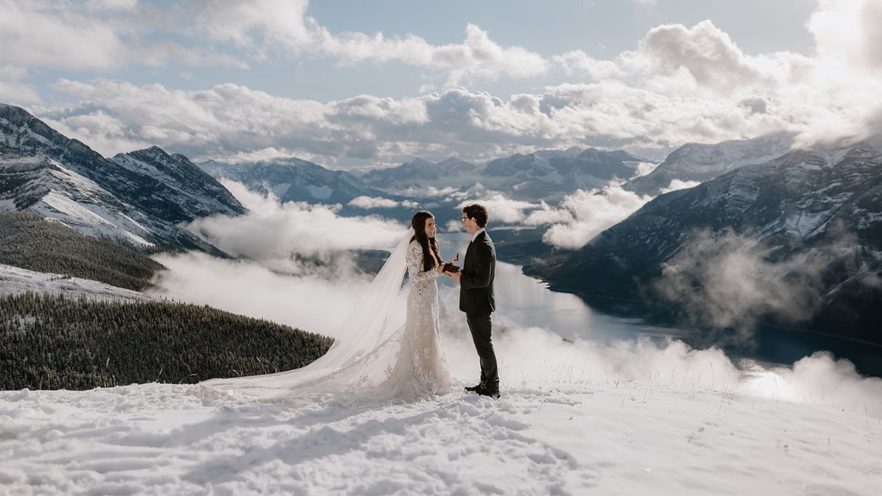 2-Day Wedding Adventures + Hiking Elopement in Banff