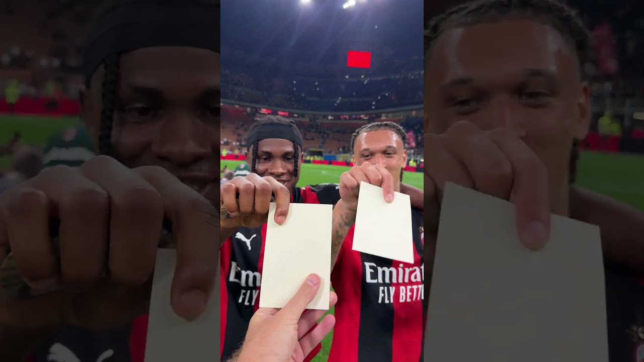 Scene da post-partita 📩 👀