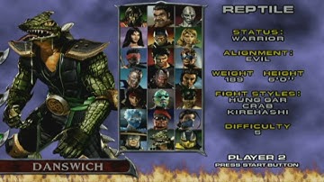 Mortal Kombat: Deadly Alliance Arcade #21 - Reptile