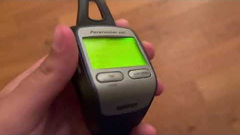 Garmin Forerunner 205