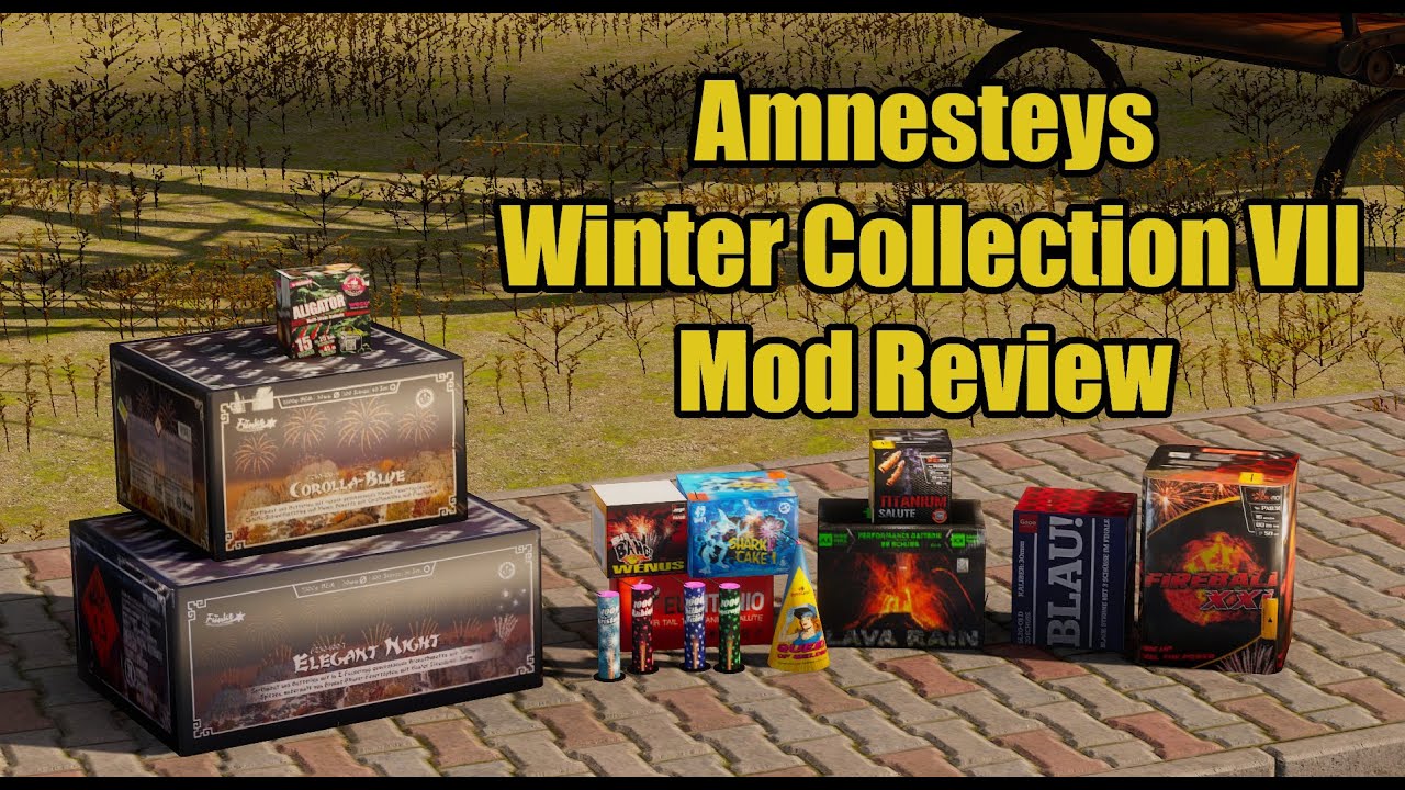 Amnesteys Winter Cake Collection VII Review - Fireworks Mania
