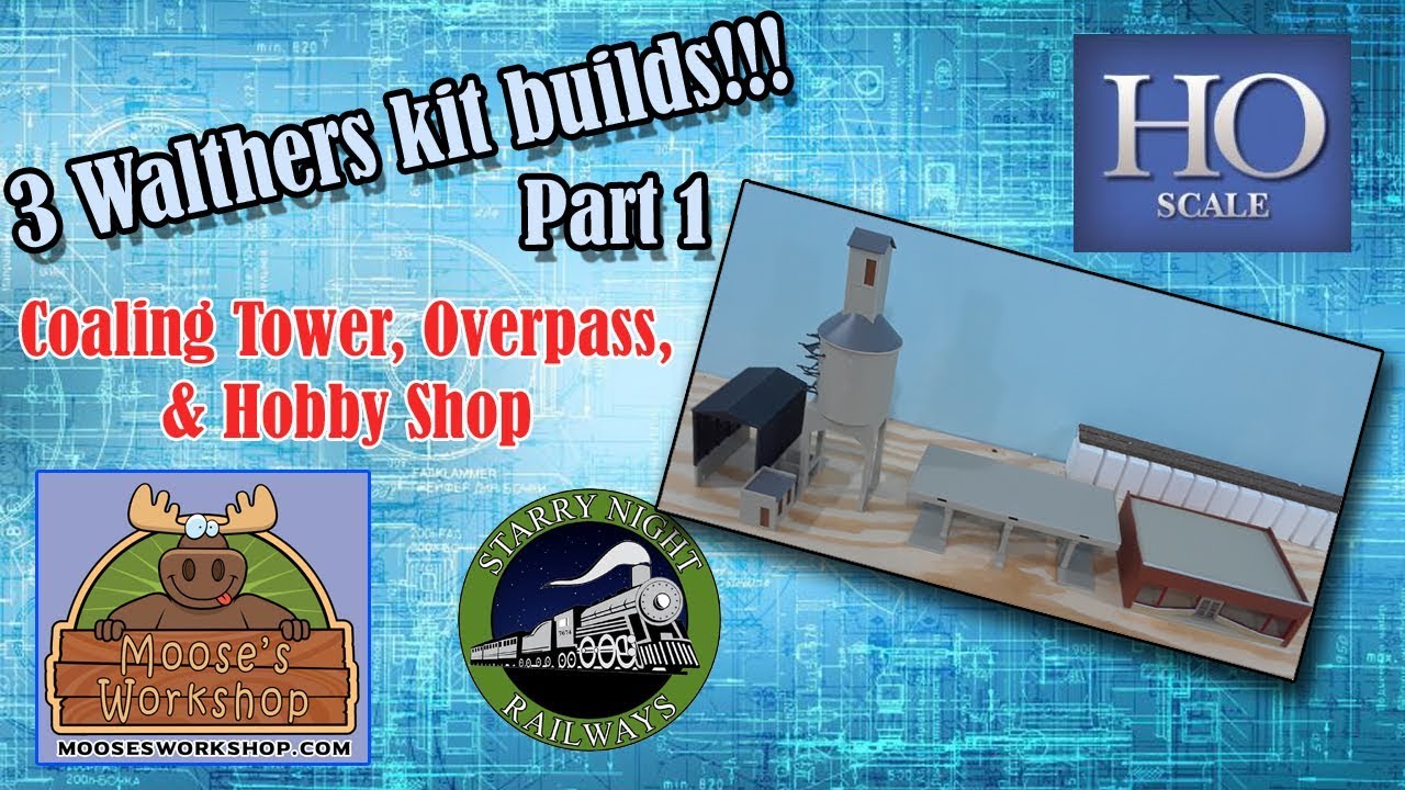 Three Walthers kit builds in one video!!! YouTube