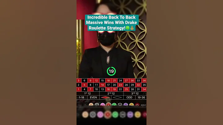 Incredible Back To Back Massive Wins With Drake Roulette Strategy! #drake #roulette #casino #maxwin