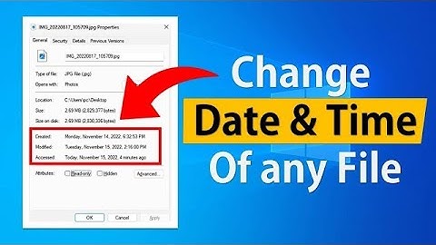Creation Date vs Modification Date – Digital Evidence Explained