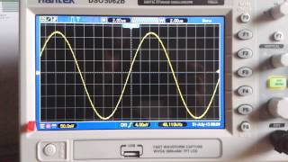AD9833 Amplitude sweep