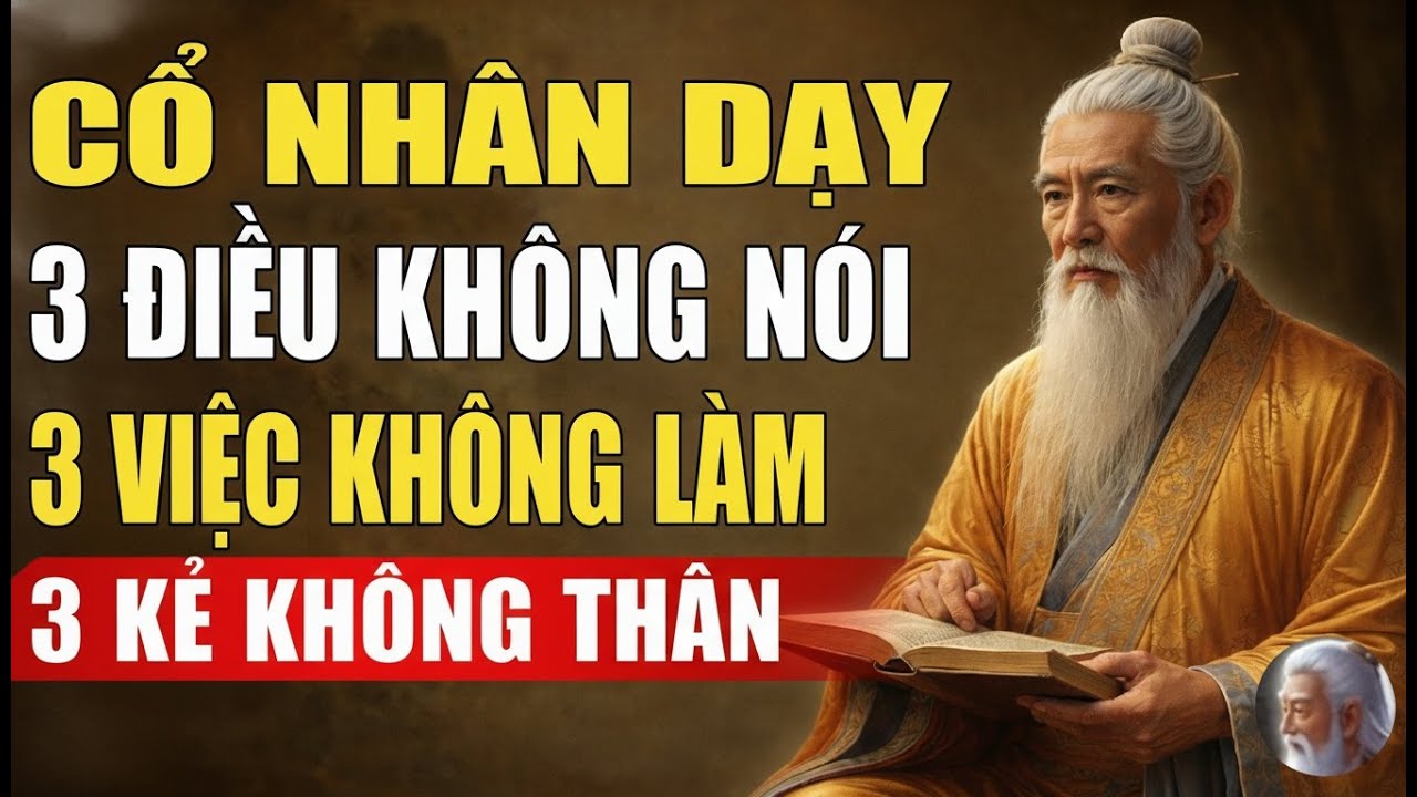 Cổ Nhân Dạy – Người Sống Khôn Nhất Định Biết 3 Điều Không Nói, 3 Việc ...