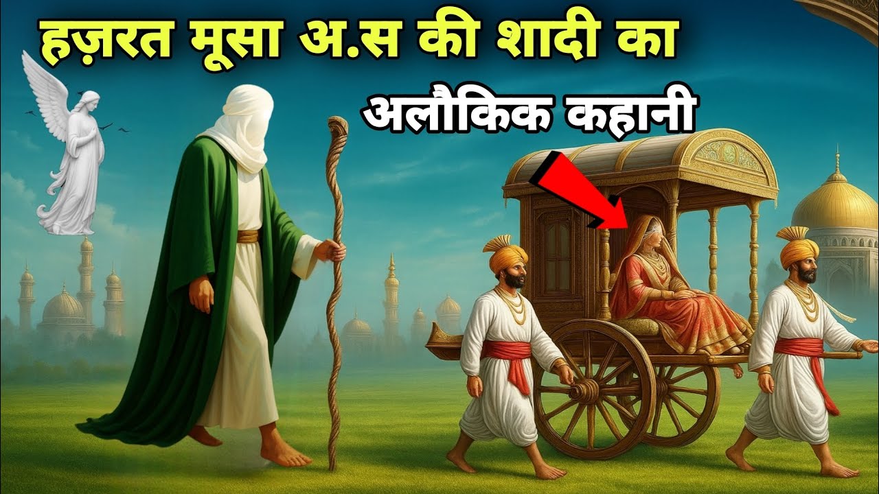 Hazrat Musa (A.S.) की शादी की सच्ची कहानी | Islamic Story in Hindi | Islamic kahani