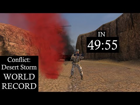 Conflict Desert Storm Speedrun In 49 55 World Record 