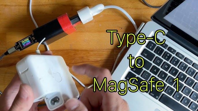 Charge the Old Macbook Air/Pro Magsafe with USB-C PD charger