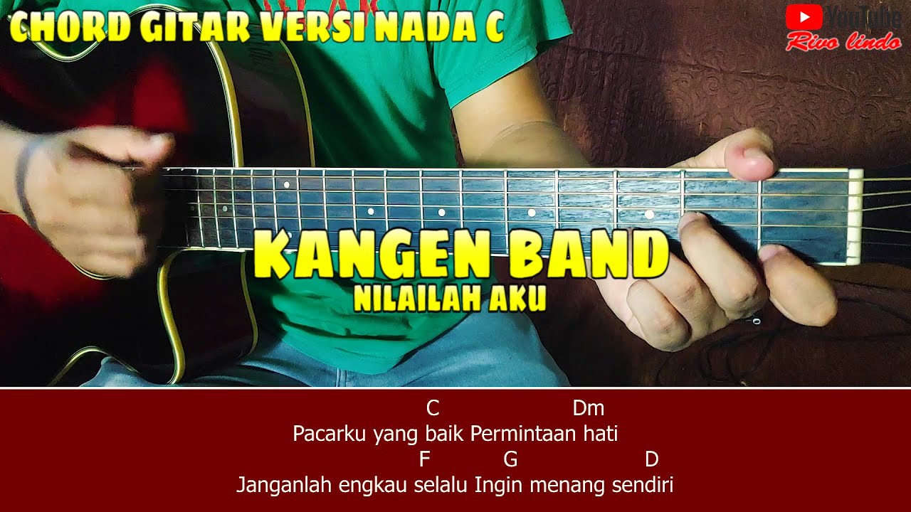 Taxi Band Saat Kau Pergi Tutorial Chord Gitar Nada C Youtube