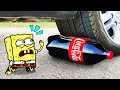 Fun Experiment CAR vs Coca, Jelly, Ball - Crushing Crunchy &amp; Soft Things by Car | Woa Doodland