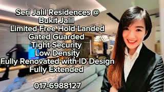 Seri Jalil Residence @ bukit Jalil @Landed Property @Free Hold @Gated Guarded