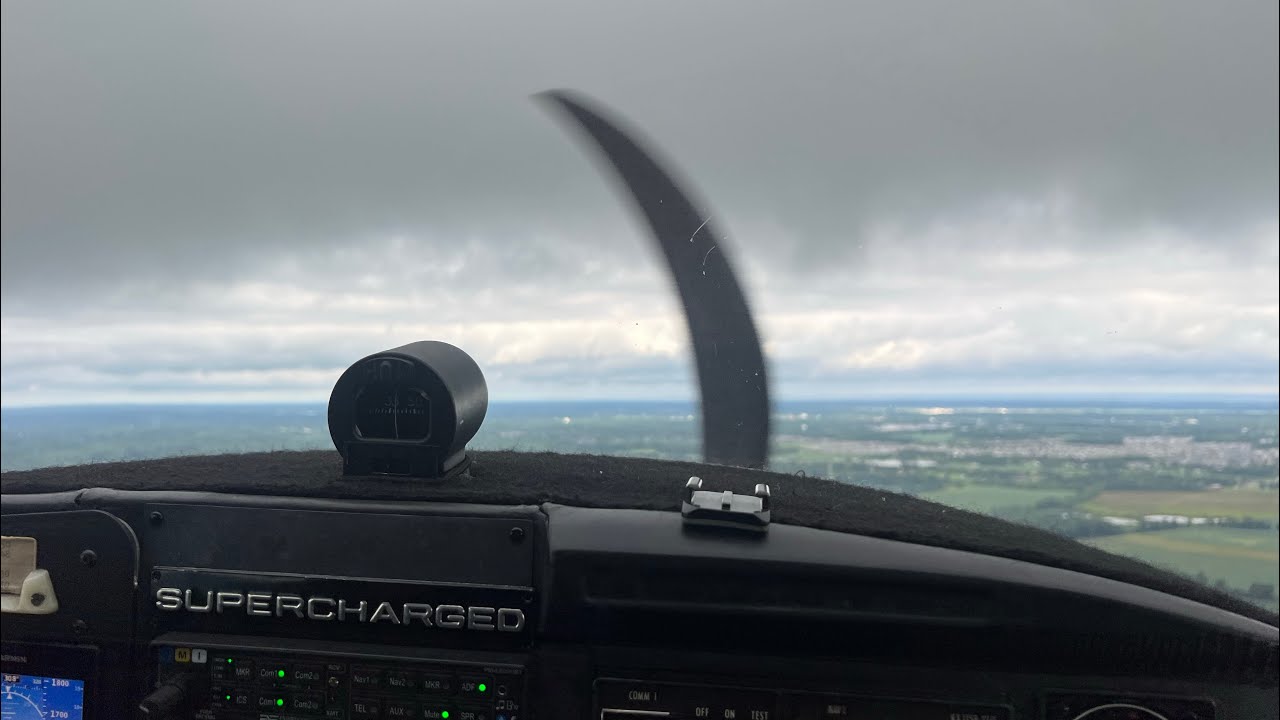 Actual flight footage - Ifr days - YouTube
