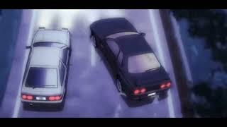 Initial D legend AE86 vs R32 English dub (eurobeat)