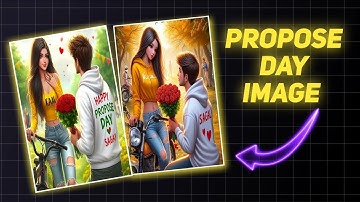 How To Create 3D Ai Happy Propose Day Image 2024 | Happy Propose Day Images | Bing Image Creator