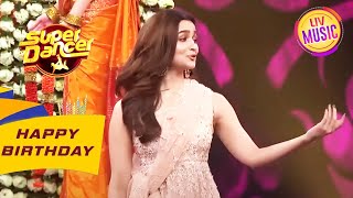 'Ghar More Pardesiya' पर Alia ने किया अपना Hook Step | Super Dancer | Birthday Special