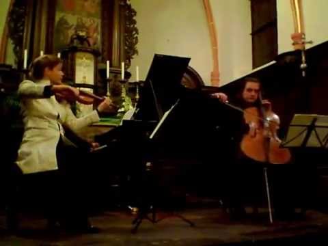 Mendelssohn Trio Berlin Brahms op.40 3.Satz