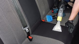 LIMPIAR TAPICERÍA con Inyeccion y Extraccion Karcher  PUZZI 10/2 ADV | Car upholstery cleaning