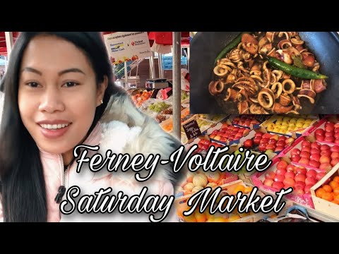 FERNEY-VOLTAIRE FRANCE SATURDAY MARKET | ADOBONG PUSIT | SHOUTOUT | Jenelyn Iacovangelo