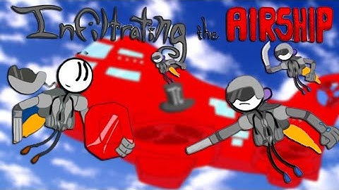 Infiltrating The Airship By (PuffBallsUnited)