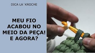 ENTENDA como trocar o fio no meio da peça