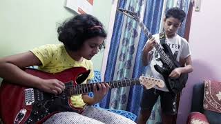 Akale Hai To Kya Gum Hai - QSQT Guitar Version by Konkona and Kalpajyoti